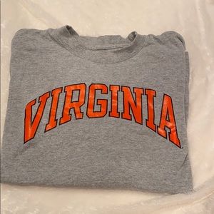 Virginia gray long sleeve tee